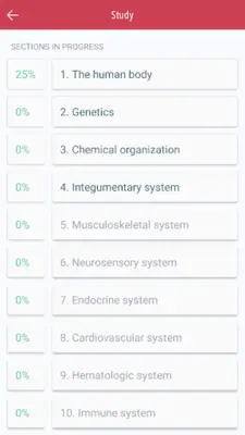 Anatomy & Physiology MIE NCLEX android App screenshot 22